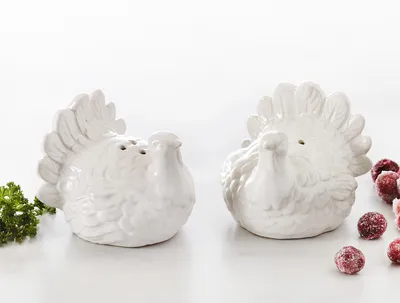 Aliya Turkey Salt & Pepper Shakers