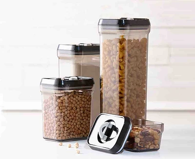 Pots de rangement Blackout, Ens. de 4