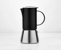 Barista Espresso Maker, 6 Cups, Black