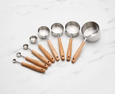 Cuillères et tasses à mesurer thinkkitchen, ensemble de 8