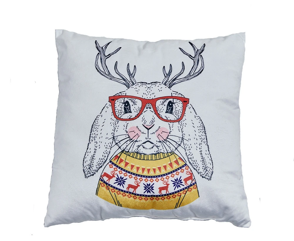 Coussin décoratif Harley, 17 x 17 po