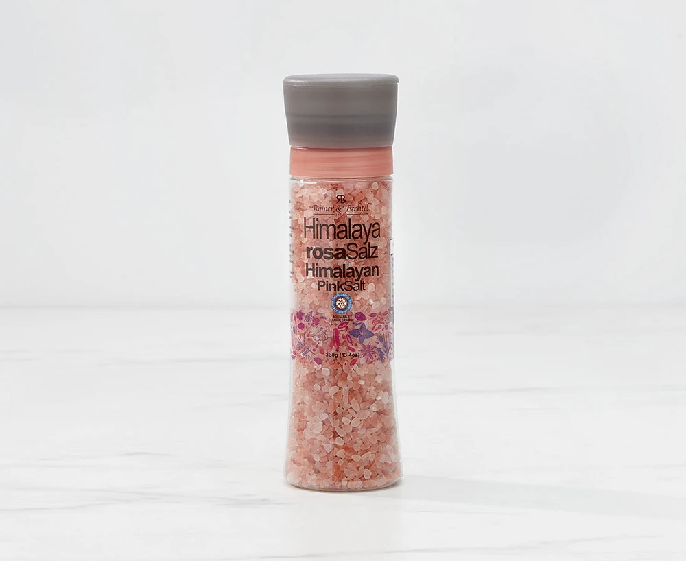 Moulin rempli de sel de mer rose Remy Olivier, 380 g