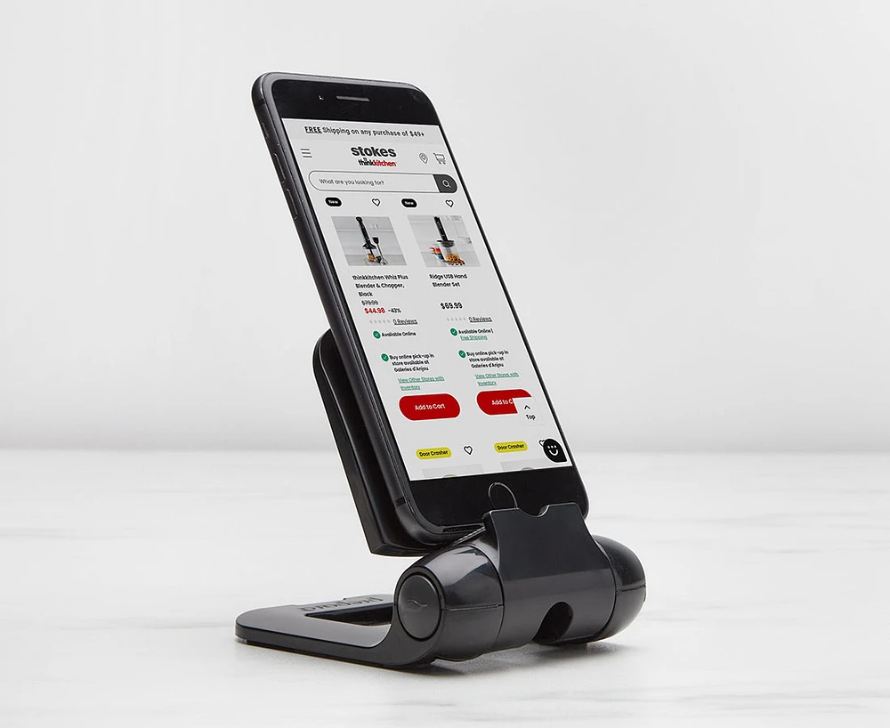 Mini support pour tablette de Prepara, noir