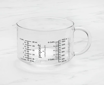 Bol à mesurer en verre de Prepara, 6 tasses