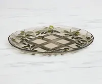 Tuscany Glass Platter, 33 cm