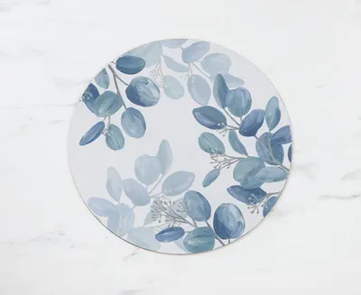 Foglie Round Placemat, Printed