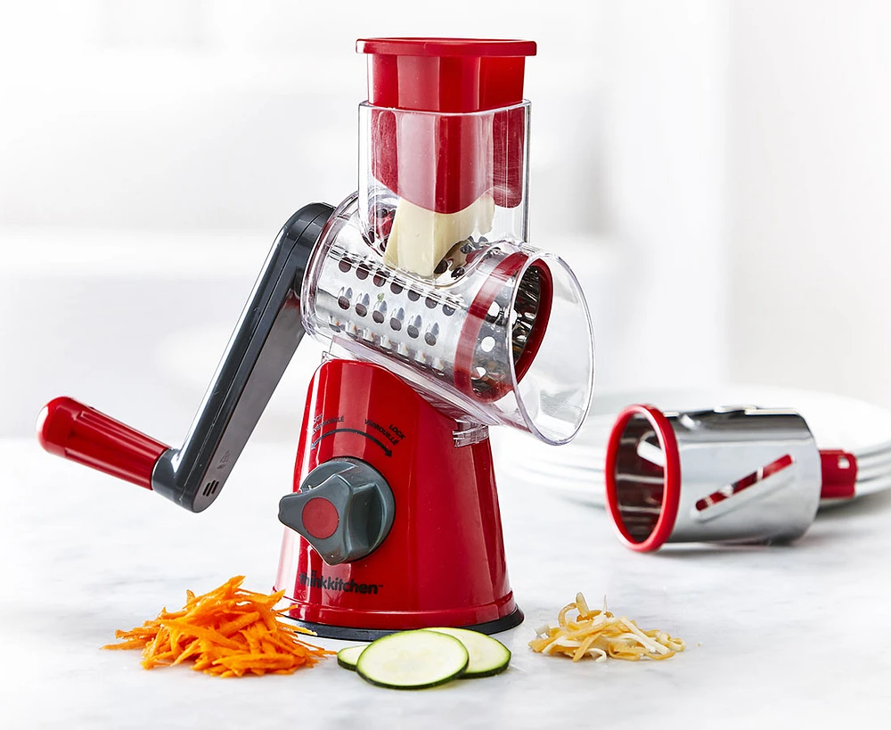Râpe à tambour thinkkitchen, 2 lames