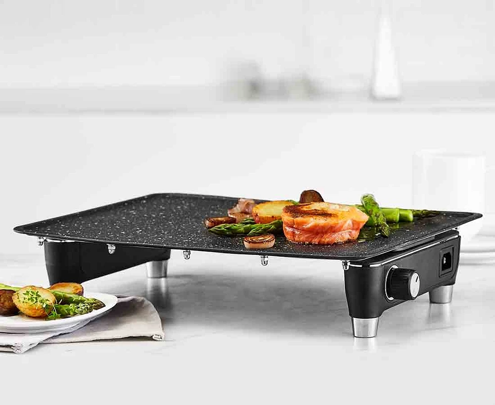 Gril électrique ultramince par thinkkitchen, 750 W