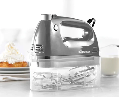 Mélangeur à main Nola par thinkkitchen, gris, 250 W
