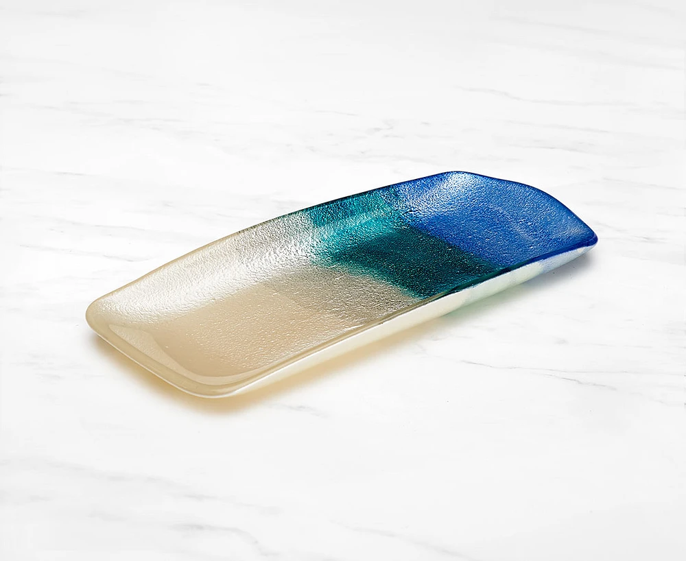 Plateau rectangulaire Atlantic, 28 x 14 cm