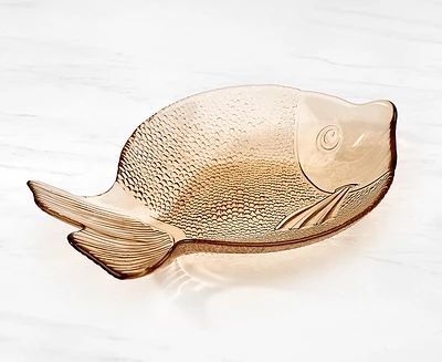 Assiette en forme de poisson Pescare