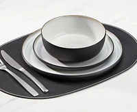 Granite 12-Pc Dinnerware Set, Black