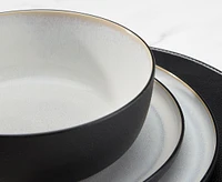 Granite 12-Pc Dinnerware Set, Black