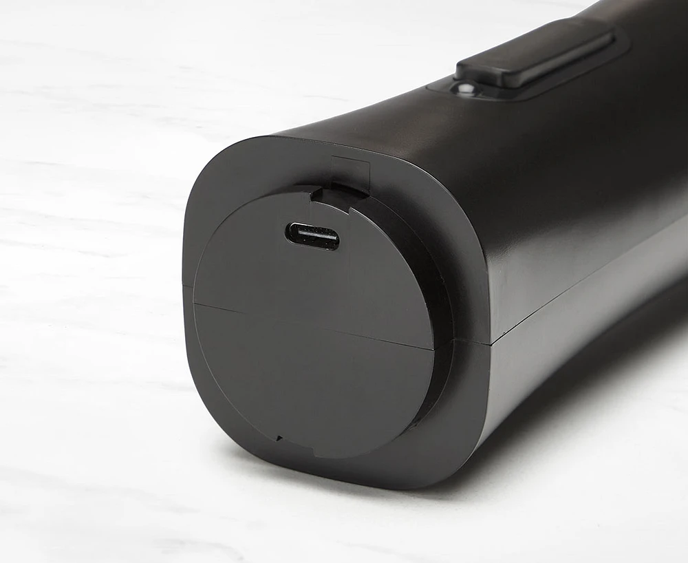 Tire-bouchon rechargeable Spark, noir mat