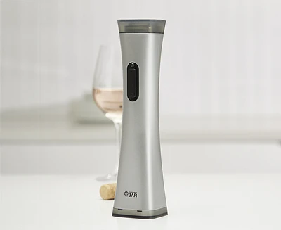 Tire-bouchon rechargeable Spark, argent