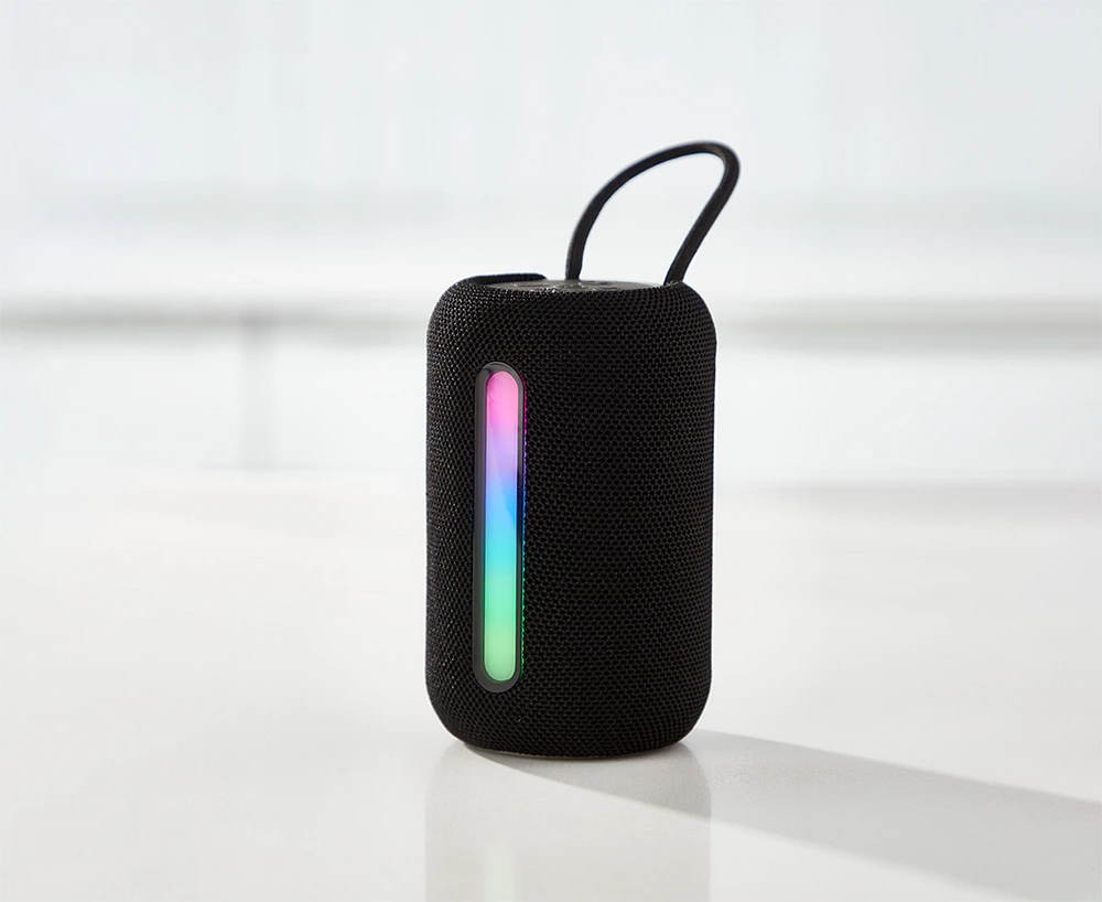 Haut-parleur portatif avec lumière DEL Better Living Designs