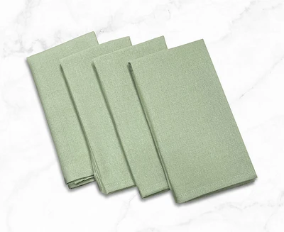 Serviettes de table Manoir, ens. de 4, sauge