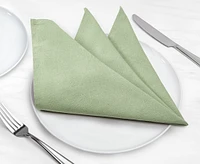Serviettes de table Manoir, ens. de 4, sauge