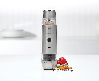 Moulin à sel et poivre électrique USB Gourmet par thinkkitchen