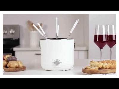 Ensemble à fondue électrique Hink par thinkkitchen