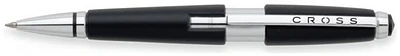 Stylo bille roulante rétractable Cross, série Edge Noir