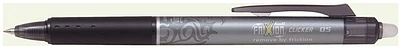 Stylo encre gel Pilot, série Frixion Ball Clicker Encre noire