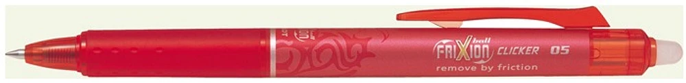 Stylo encre gel Pilot, série Frixion Ball Clicker Encre rouge