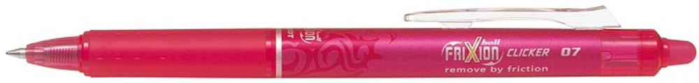 Stylo encre gel Pilot, série Frixion Ball Clicker Encre Rose