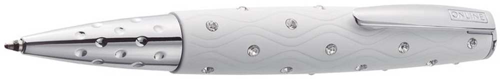 Stylo bille Online, série Crystal Inspiration Blanc