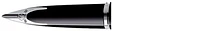 Waterman  Fountain pen nib, Parts Carene series rhodium-plated 18kt gold