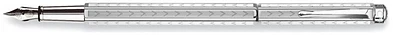 Caran d'Ache Fountain pen, Ecridor Chevron series Rodhium