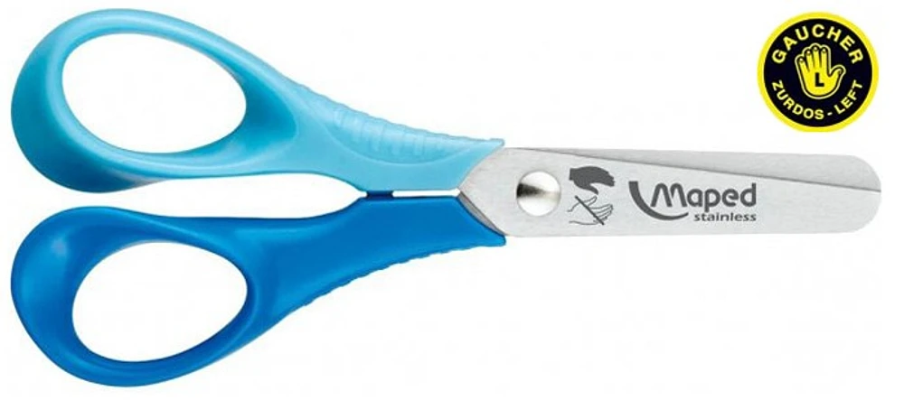 Ciseaux pour Gaucher Maped, série Vivo 12 cm Bleu