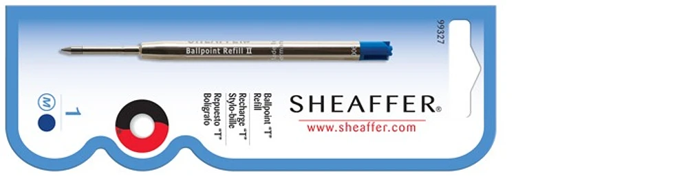 Recharge stylo Sheaffer, série Recharge & encre Encre bleue