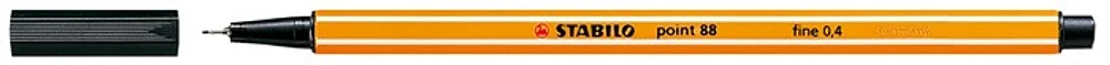 Stabilo Felt pen, Point 88 series Black ink
