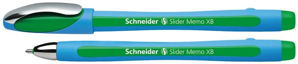 Stylo bille Schneider, série Slider Memo Encre Verte