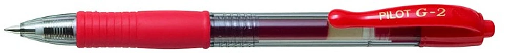 Pilot Gel Pen, G2 series Red ink