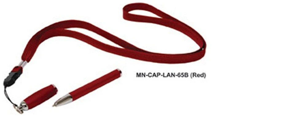 PenUSA Ballpoint pen, Magnetic series Red (With Lanyard)