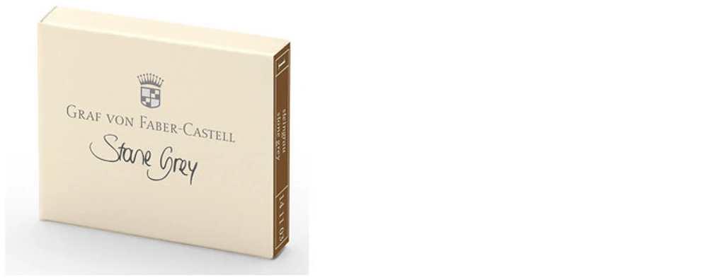 Cartouche d'encre Faber-Castell, Graf von, série Encre GvFC Luxury Ink Encre Grise