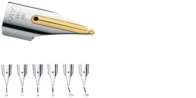 Lamy Fountain pen nib, Parts series 14kt Gold Z55