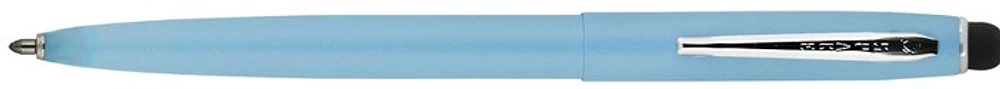 Stylet pour écran tactile (iPad) Fisher Spacepen, série Economy Bleu Pâle CT (Cap-O-Matic)