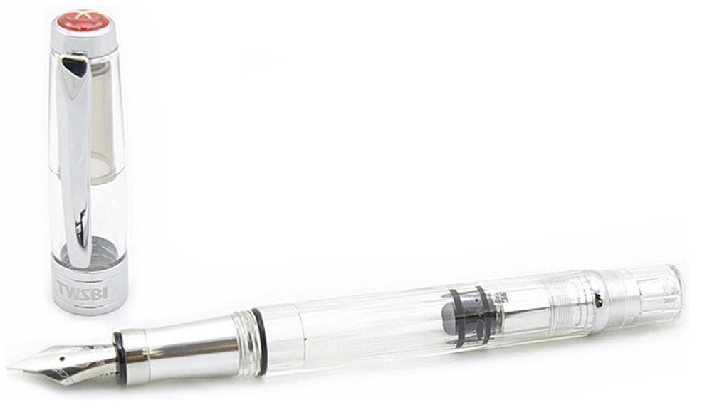 Stylo plume TWSBI, série Diamond 580 AL Argent