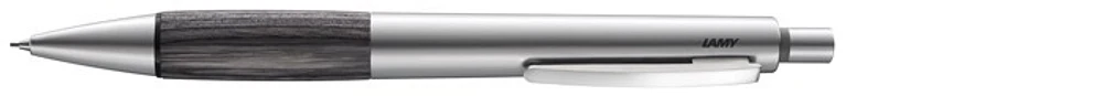 Lamy Mechanical pencil, Accent AL series Palladium (Grey wood grip)