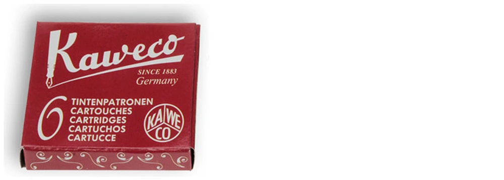 Kaweco Ink cartridge, Refill & ink series "Ruby Red" ink
