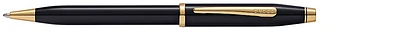 Stylo bille Cross, série Century II Noir laqué Gt