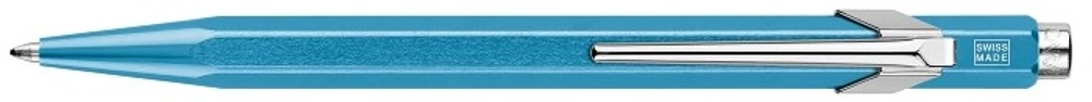Caran d'Ache Ballpoint pen, Office Metal-X series Turquoise
