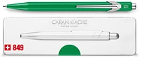 Caran d'Ache Ballpoint pen, 849 Popline Metal-X series Green