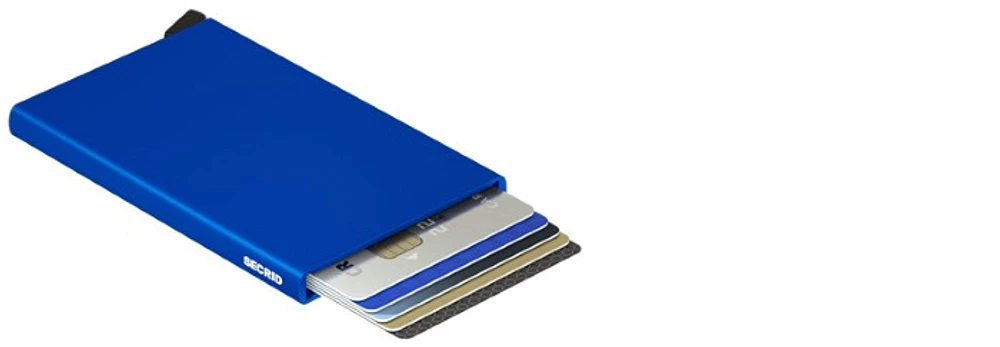 Porte-cartes Secrid, série Cardprotector Bleu