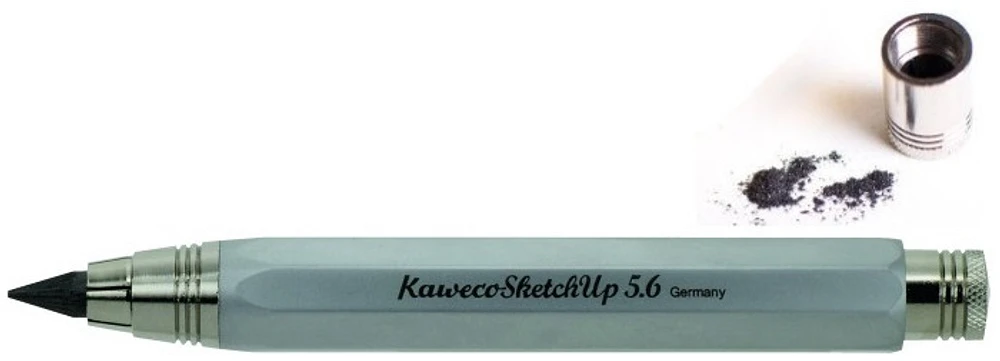 Porte mine Kaweco, série Sketch Up Chrome satiné (5.6mm)