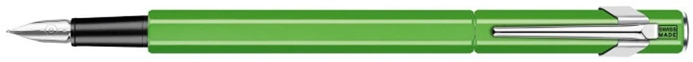 Stylo plume Caran d'Ache, série 849 FP Vert fluo
