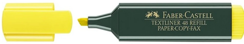 Faber-Castell Highliter, textliner 1548 series yellow